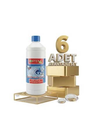Ortem Sıvı Lavabo Açıcı 6x900 Gr