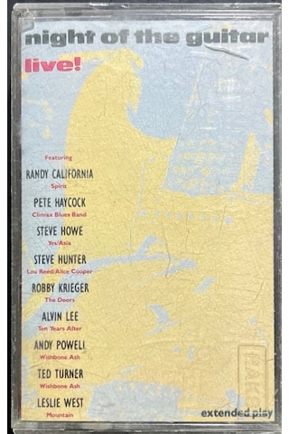 Plak Değildir Kaset Tir Kaset Night Of The Guitar Live Kaset