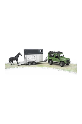Bruder Land Rover Arazi Aracı & At Nakil Aracı - Br02592