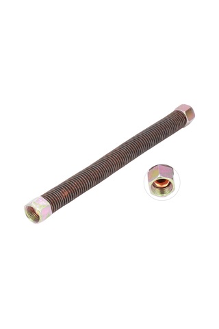 Youtek Hava Kompresörü Çıkış Borusu 12mm, Bakır Kaplı Alüminyum, 3/4-16unf Dişli Bağlantı, 2065 Modeli, Kolay Kurulumlu, Dayanıklı Eşya