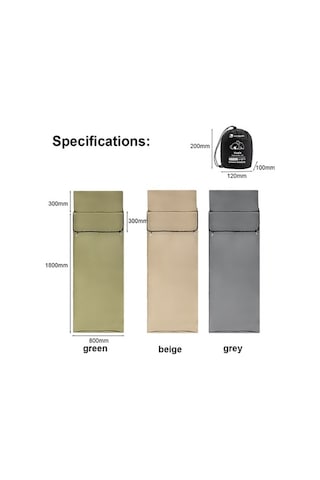 Pazly Yumuşak Nefes Alabilir Uyku Tulumu İçliği - Hafif Bej, Kir Ve Ter Bariyeri Bej