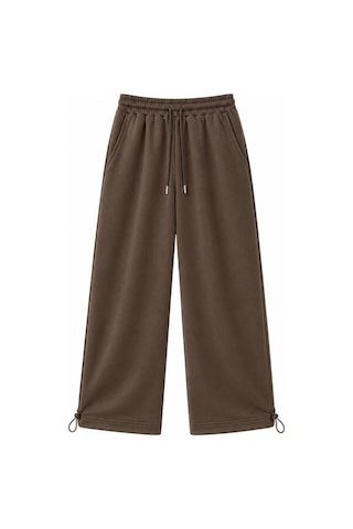 Zaee Basic Ayarlanabilir Paça Baggy Eşofman Altı Kahverengi