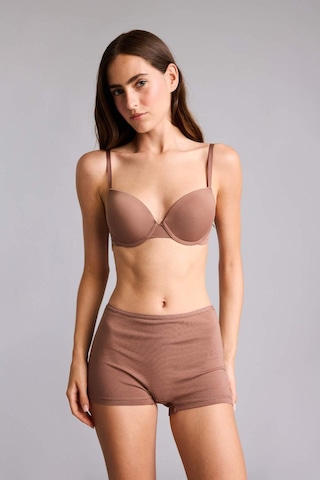 Defacto Pamuklu 2li Açık Kahverengi Boxer Set H8029ax26spbn307 Kahve-bn307