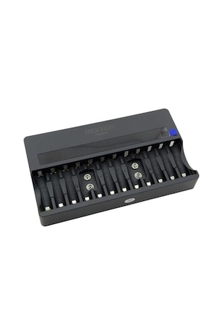 Beston Bst-c9028wl Pil Şarj Aleti Universal Dijital Ekranlı 9v-aa-aaa Ni-mh Ni-cd Li-ion