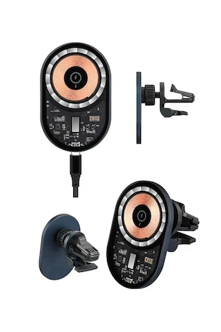 Raycon 15w Manyetik Araç Içi Kablosuz Şarj Standı Ve Telefon Tutu