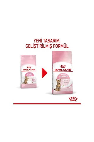 Royal Canın Kitten Sterilised 2kg Yavru Kısır Kedi Maması 6 Ay-12 Ay Arası