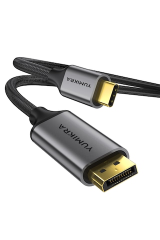 Usb-c To Displayport Kablo, Dp 1.4 8k 60hz 4k 240hz Hdcp Hdr, Dex Mode, Thunderbolt 5/4/3 - 2 Metre
