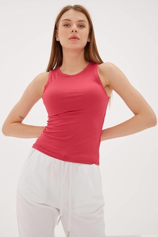 Crop Atlet Mercan Mercan