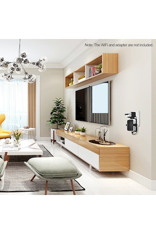 Tenfowee Blink Sync Module 2 Duvar Montaj Aparatı - Kolay Kurulum, Sağlam Ve Esnek Tasarım, Abd Ve Avrupa Prizleri İçin Siyah