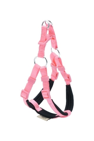 Doggie Konfor Ronin Dokuma Göğüs Tasması Pembe 1 x 30 35 CM Pembe