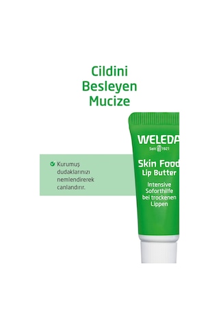Noreva Weleda Skin Food Organik Besleyici Dudak Balmı 8 ML