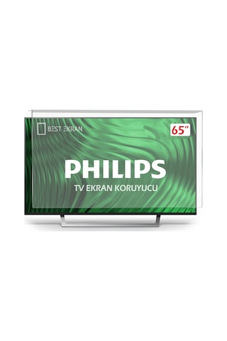 Best Ekran Philips Uyumlu 65PUS8505 TV Ekran Koruyucu - 65" 164 CM TV Koruyucu