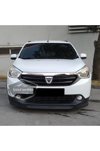 Dacia Lodgy 2012-2022 Uyumlu Üniversal Astra H Lip Esnek Ön Lip 2 Parça Tampon Altı Dil Karlık Ön Ek 00 Şüscaroto Aksesuar