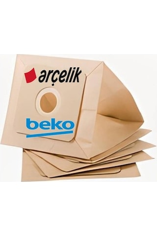 Arçelik Uyumlu Trb 6986 Elektrikli Süpürge Kağıt Toz Torbası 10 Adet
