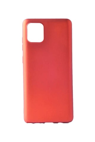 Samsung Uyumlu Galaxy A81 Note 10 Lite Kılıf Zore Premier Silikon Kapak Kırmızı