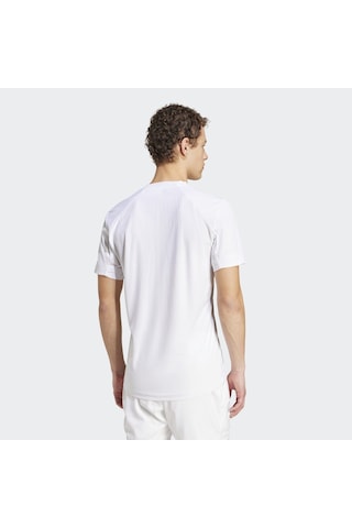 Adidas Airchil Pro Erkek Beyaz Yuvarlak Yaka Tişört IM8895 Beyaz