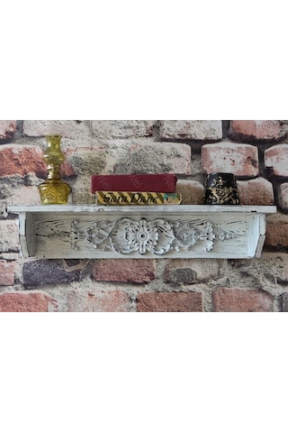 Neiwel Vintage Duen Eskitme Beyaz Raf