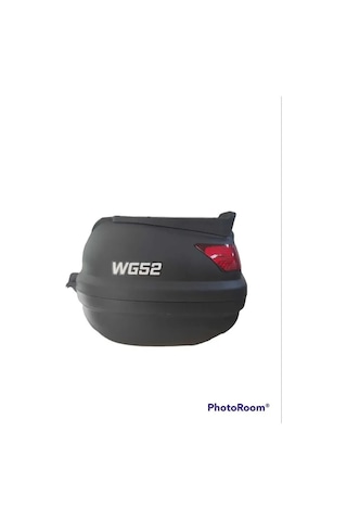 Wogen Motosiklet Arka Çanta 52 Litre Üst Bagaj Basic Siyah