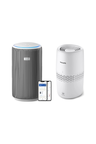 Philips 3200 Serisi Akıllı Hava Temizleyici & 2000 Serisi Hava Nemlendirici - Bxa0192/00 Beyaz