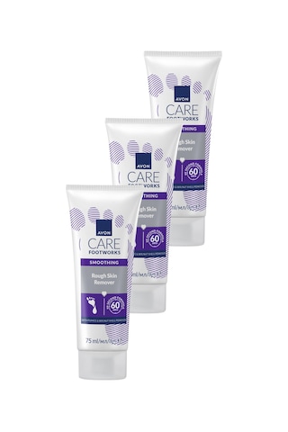 Footworks Sertleşmiş Cildi Arındırıcı Ayak Peelingi 75ml Üçlü Paket