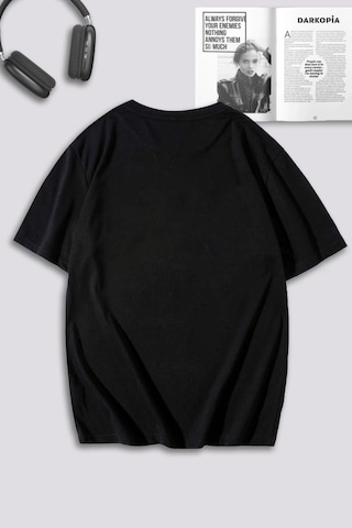 Unisex Kadın Erkek The Best Spider Özel Tasarım Baskılı Oversize T-shirt Siyah Mck0080 Siyah