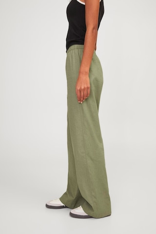 Jack & Jones Jjxx Jxpoppy Lınen Hw Pant Pnt Yeşil Kadın Pantolon 000000000101961817 Yeşil