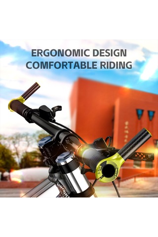 Karbon Fiber Bisiklet Gidon Dağ Bisikleti Gidon Kavrama Y28013b Siyah Siyah