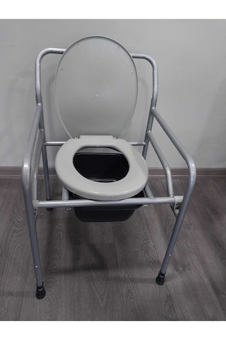 Healthline Komot Katlanır Hasta Klozeti Tuvaleti Engelli Yaşlı Hasta Tuvalet Yükseltici Beyaz