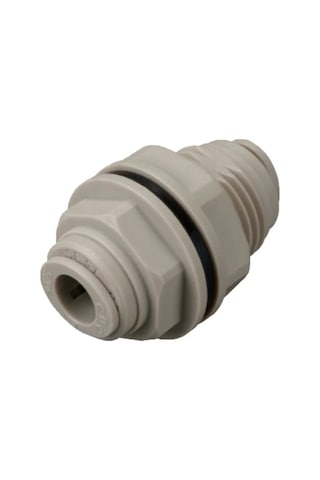 Gıda Rekoru Perde Geçişli Nipel 6.35mm - 1/4