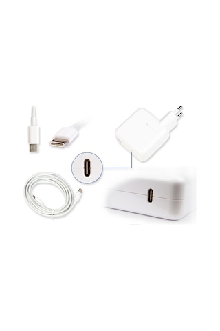 Apple Uyumlu MacBook Air 13 M1 A2337 (2020) Şarj Aleti Adaptör Cihazı