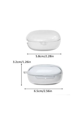 Redmi Buds 6 Play Uyumlu Kılıf Silikon Şeffaf Turuncu Belirtilmemiş Belirtilmemiş Xiaomi Uyumlu Cn Diğer