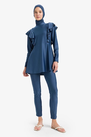 DeFacto Regular Fit 5'li Hızlı Kuruyan Burkini Takımı E7999AX25HSNV241
