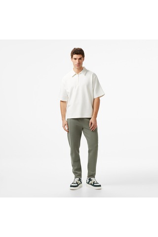 Nautica Erkek Ekru Regular Fit Polo Yaka T-shirt Düz K57355t Krem