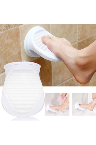 Özel Üretim Banyo Ayak Dayanağı Pedalı Duş Ekipmanı Kolaylık Sağlayan Pratik Aparat
