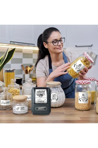 Mpıa Kablosuz Portatif Etiket Yazıcısı