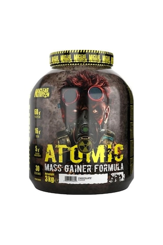 Nuclear Nutrition Atomic Mass Gainer Formula 3 Kg Aromalı Karbon