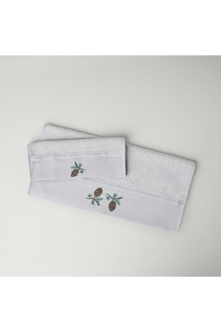 Linens Pinecone Bambu 50x85 Cm Yüz Havlusu Stone Taş