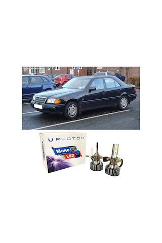 Mercedes C W202 Led Xenon Uzun Far Ampulü H1 Mono Yeni Seri Beyaz