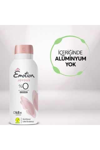 Emotion Joyous Kadın Deodorant 4x90 Ml Seyahat Boy