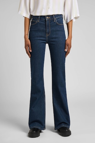 Lee Breese Flare Fit Yüksek Bel İspanyol Paça Esnek Jean Kot Pantolon L32YBKKK Lacivert