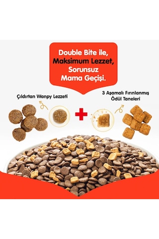 Wanpy Tahılsız Somonlu Ve Ton Balıklı Kısırlaştırılmış Yetişkin Kedi Maması 1,5kg X 2 Adet