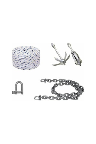 4kg Şemsiye Çapa Hazır Set 4kg Şemsiye Çapa Hazır Set