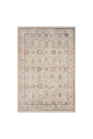 Seyran Halı Asır 0256 Krem Polyester Makine Halısı