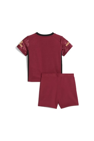 Puma Galatasaray S.k. Bordo Forma 25/26 Alternatif Forması Baby Set Bebek Forma Çok Renkli