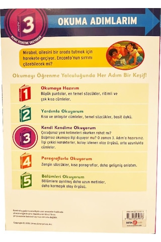 Dısney Okuma Adımlarım - 3. Adım - Encanto - Mirabel İn Keşfi