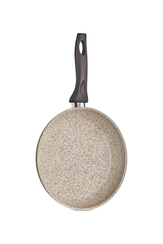 Creamy Granit 24 Cm Tava Krem