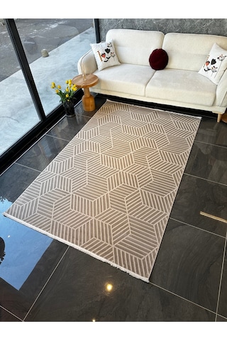 Still Halı Salon, Oturma, Yatak Odası Halısı Desen Kodu 77801-070 Bej