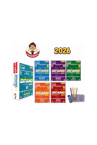 Tonguç Yayınları 5.sınıf Hediyeli Dinamo Set 2026 Basım