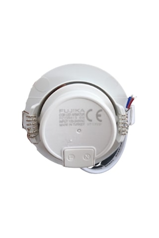 Rıo Led Spot 5W Cob Led Beyaz Kasa Yuvarlak Beyaz Işık