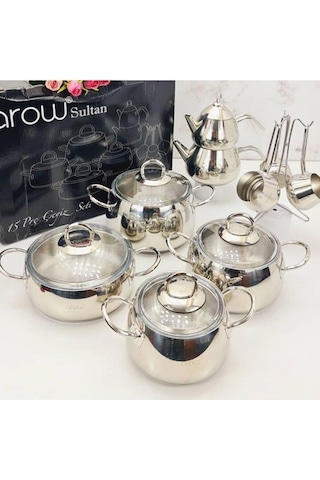 Arow Sultan Çeyiz Seti 15 Parça Dc1.Tr-3485
